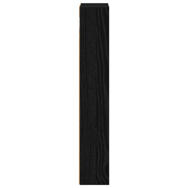 Банен стенен шкаф Черен Дъб 20 x 10 x 60,5 см