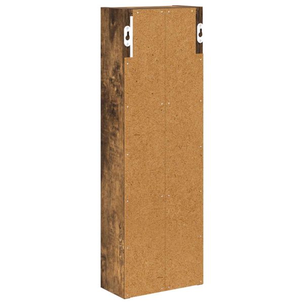 Банен стенен шкаф Пушена Дъб 20 x 10 x 60,5 см