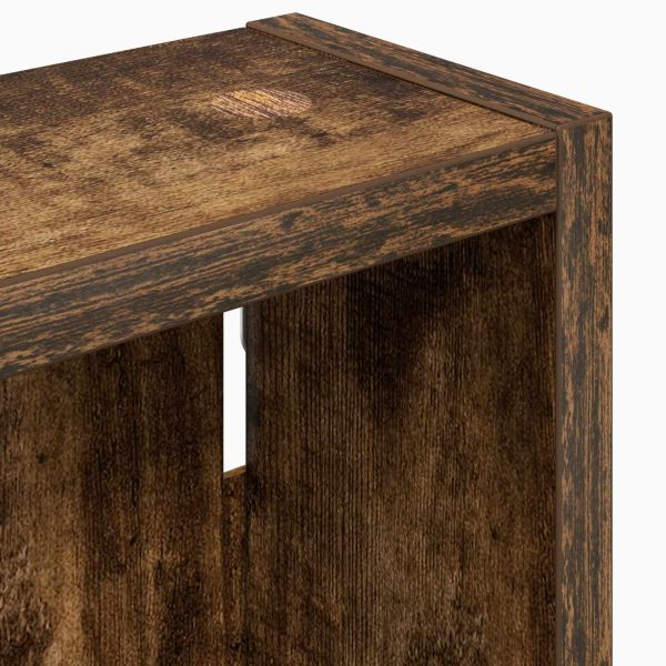 Банен стенен шкаф Пушена Дъб 20 x 10 x 60,5 см