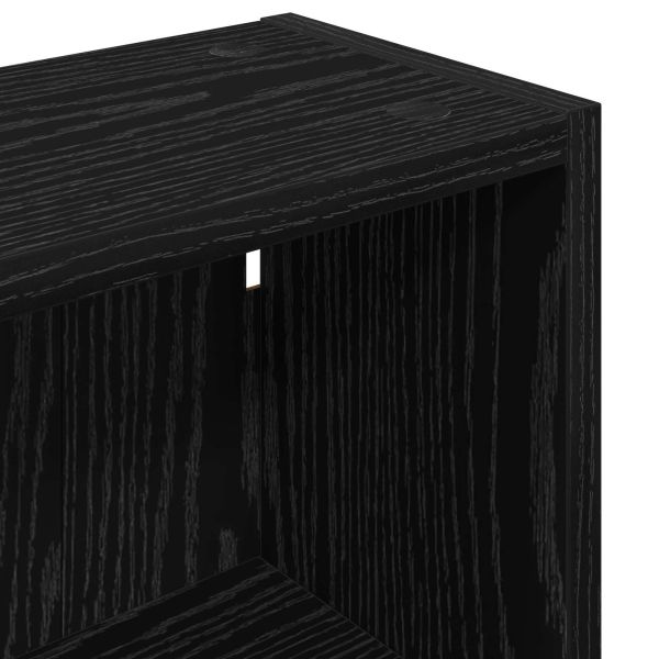 Банен стенен шкаф Черен Дъб 30 x 16 x 62,5 см
