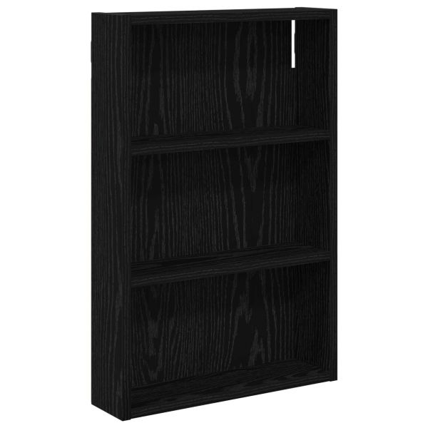 Банен стенен шкаф Черен Дъб 40 x 10 x 60,5 см