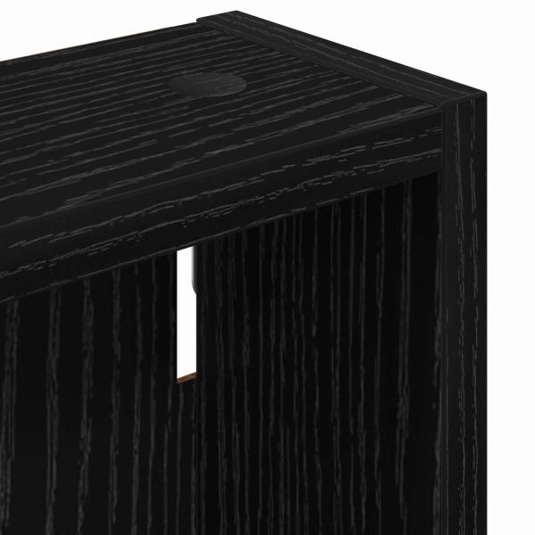 Банен стенен шкаф Черен Дъб 40 x 10 x 60,5 см