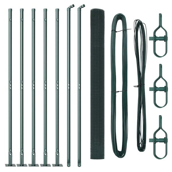 Стълб за ограда. Зелено