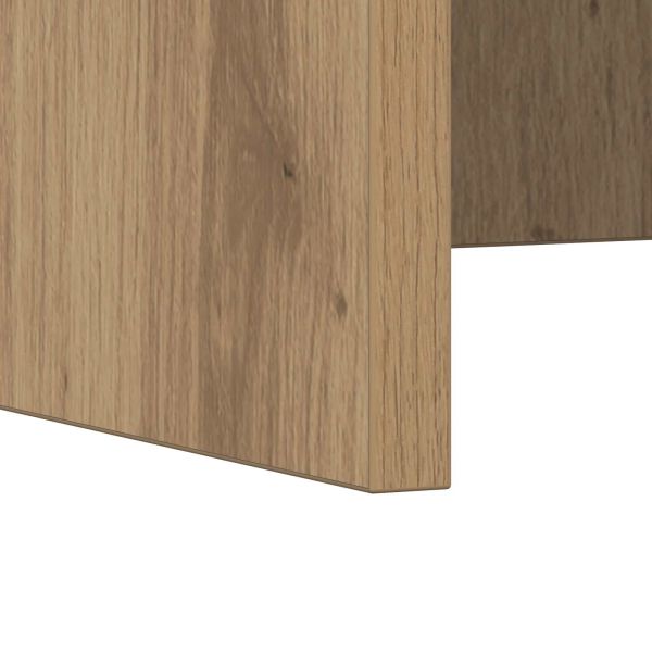 Стенно бюро Дъб Инженерна дървесина 100 x 45 x 30 см
