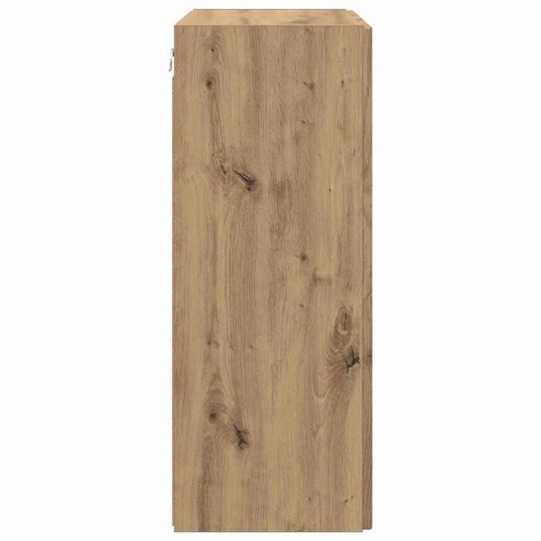 TV стенен шкаф Дъб 59,5 x 31 x 80 см Инженерно дърво