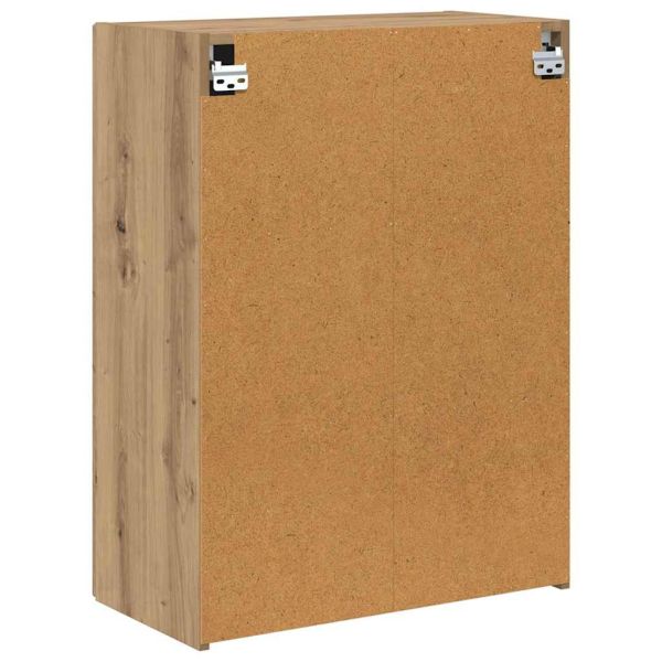 TV стенен шкаф Дъб 59,5 x 31 x 80 см Инженерно дърво