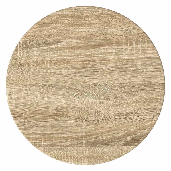 Страничен шкаф 2 pcs Сонома дъб Ø40 x 50 см