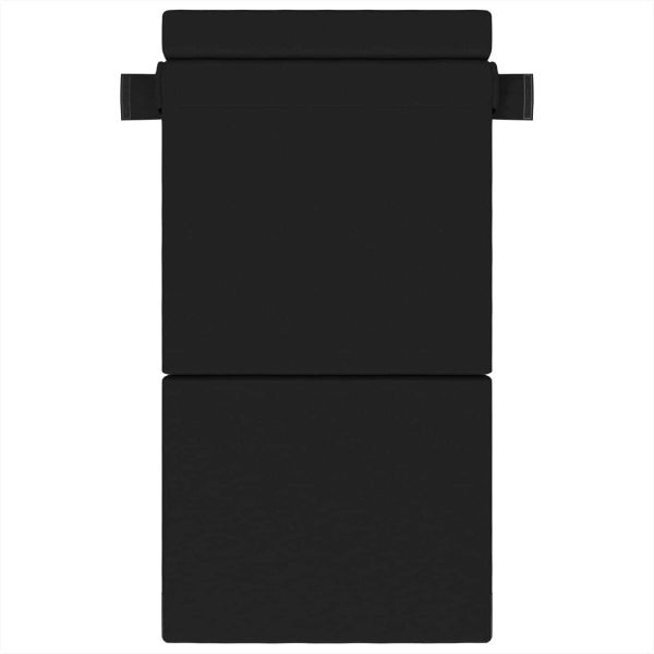 Сгъваем диван легло Черно 70 x 80 x 60 см Текстил