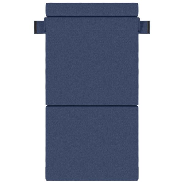 Сгъваем диван легло Синьо 70 x 80 x 60 см Текстил