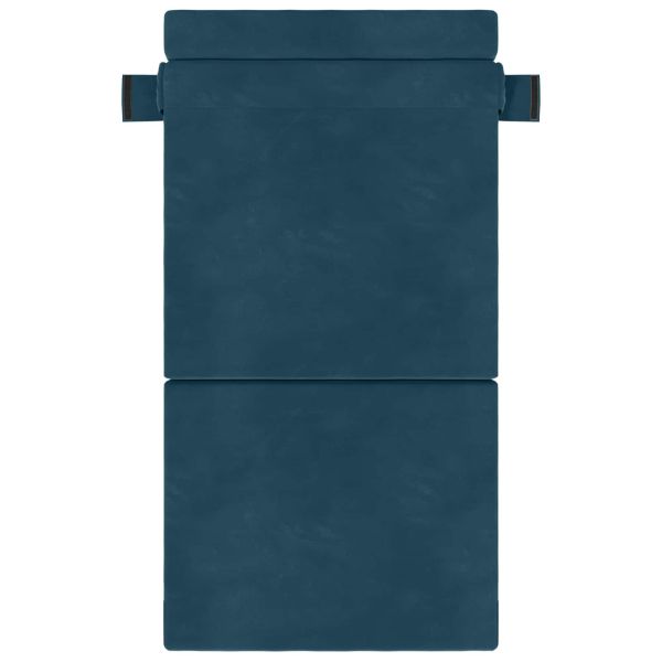 Сгъваем диван легло Синьо 70 x 80 x 60 см Текстил