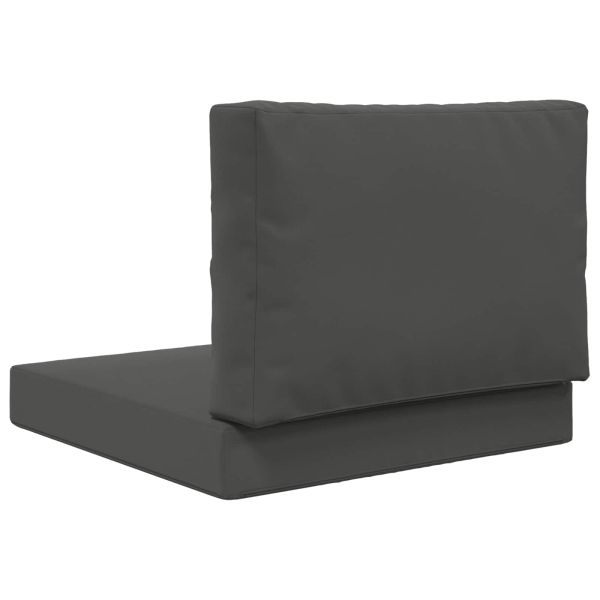 Възглавница за диван на открито Полиестер Антрацит 60 x 60 cm