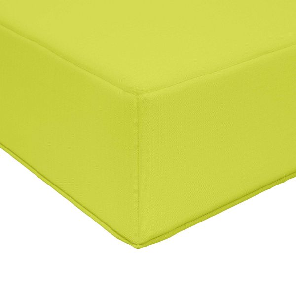 Възглавница за диван на открито Полиестер Зелено 60 x 60 cm