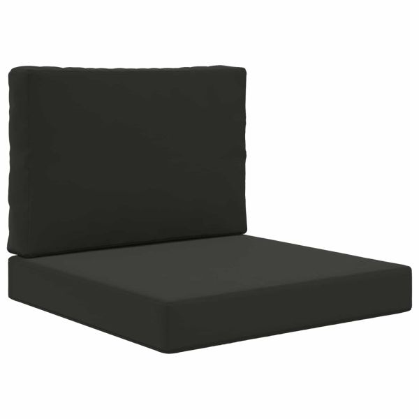 Възглавница за диван на открито Полиестер Черно 60 x 60 cm