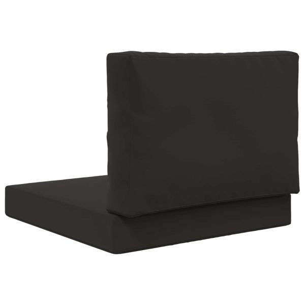 Възглавница за диван на открито Полиестер Черно 60 x 60 cm