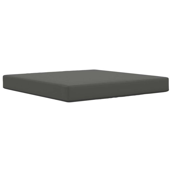 Възглавница за диван на открито Полиестер Антрацит 80 x 80 cm