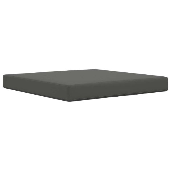 Възглавница за диван на открито Полиестер Антрацит 80 x 80 cm
