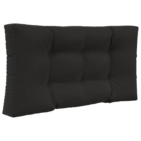 Възглавница за диван на открито Полиестер Черно 80 x 80 cm