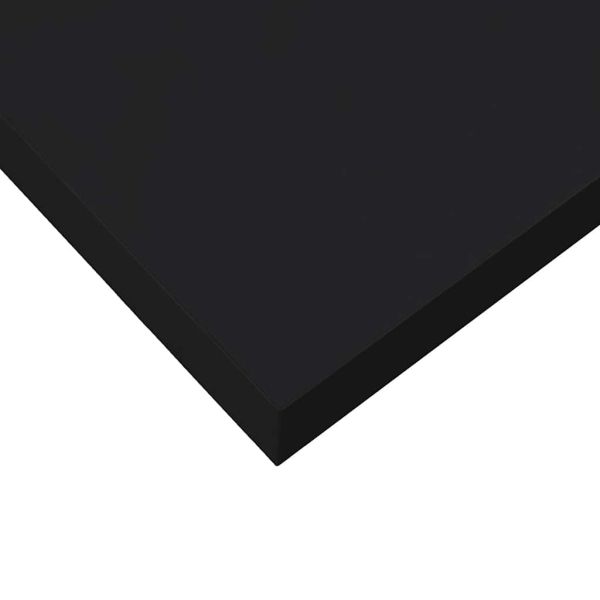 Окачени стенни рафтове, 4 бр, черен гланц, 60x23,5x3,8 см, МДФ