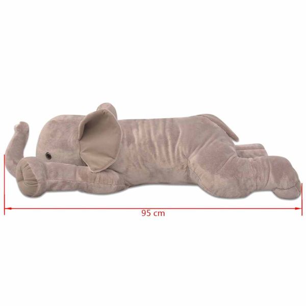 Плюшена играчка слонче XXL 95 см