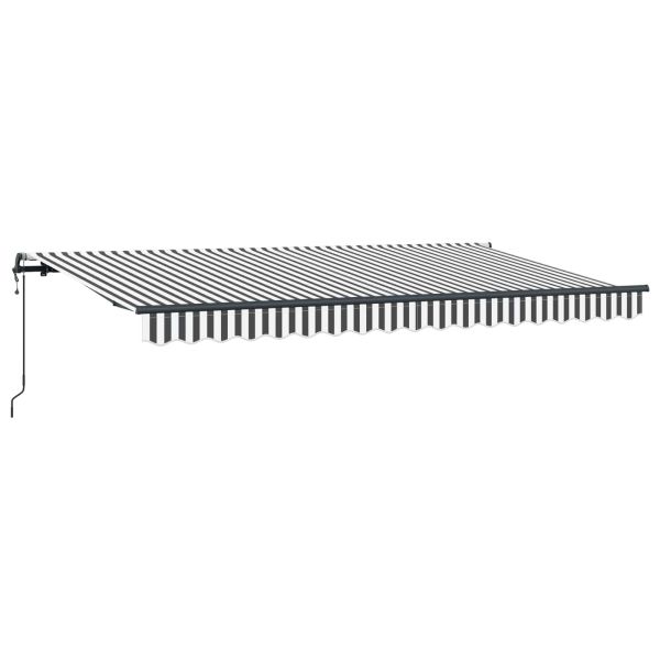 Сгъваем навес Антрацит 400 x 200 cm текстил