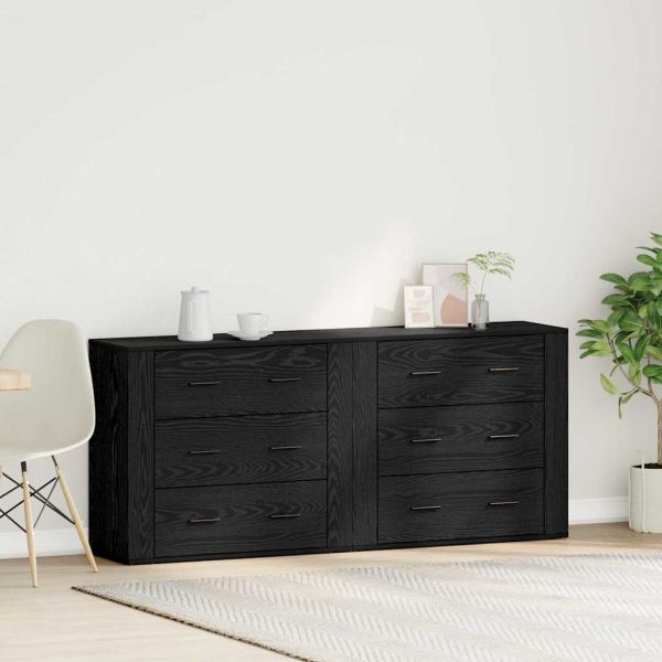 Служебен шкаф Черния дъб 160 x 33 x 70 см Инженерно дърво