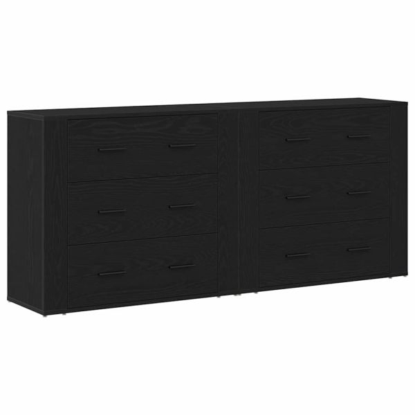Служебен шкаф Черния дъб 160 x 33 x 70 см Инженерно дърво