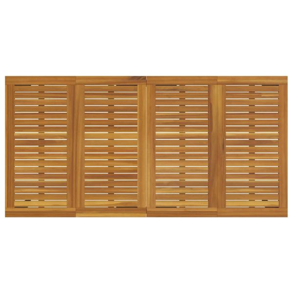 Комплект за хранене в градината 7 pcs Черно