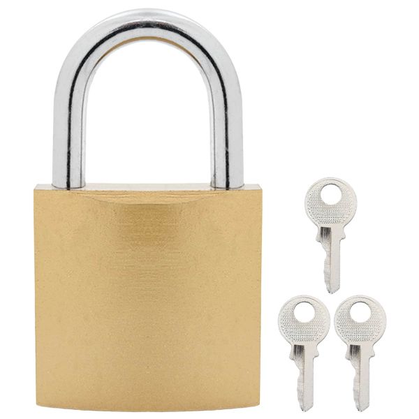 U Lock с ключове 12 pcs Месинг Желязо