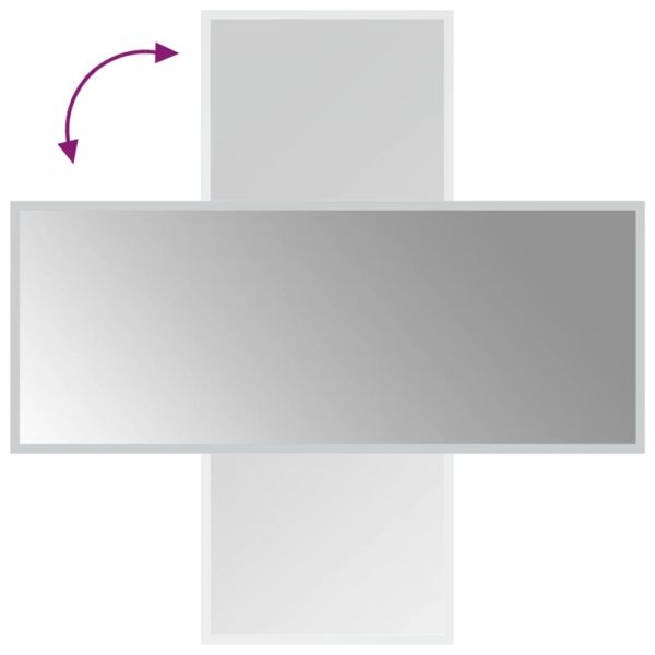 LED огледало за баня, 40x100 см