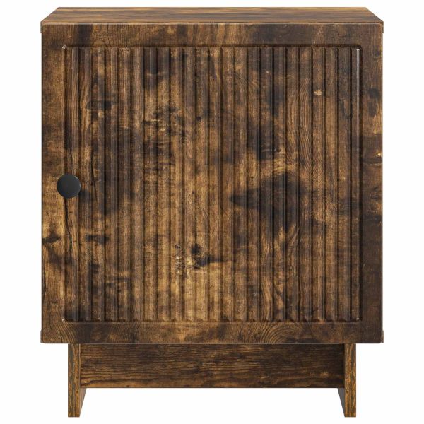 Нощен шкаф 2 бр. Опушен дъб 43 x 34,5 x 50 см
