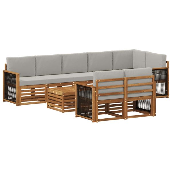 Комплекти дивани Солидно акациево дърво
