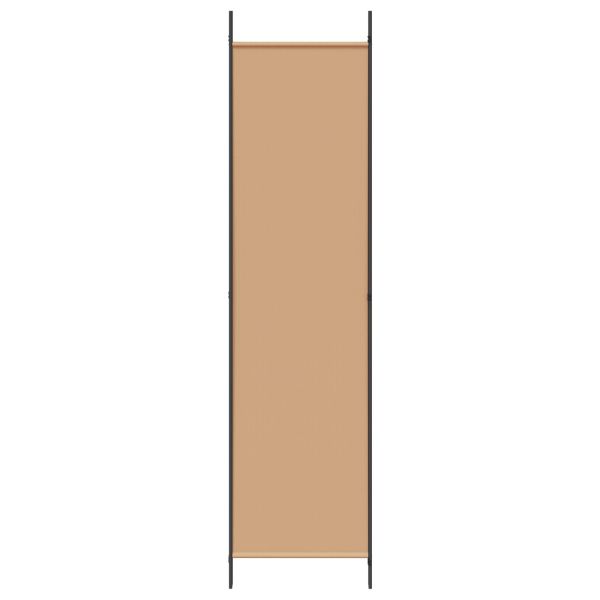 3-панелен параван Бежово 150 x 200 cm Текстил