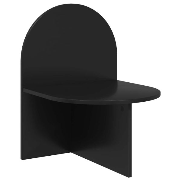 Нощно шкафче Черен дъб 48 x 49 x 65 см