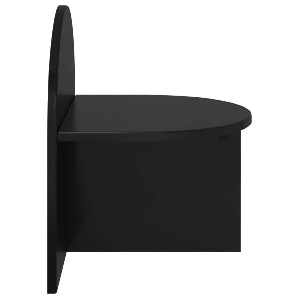 Нощно шкафче Черен дъб 40 x 35,5 x 45,5 см