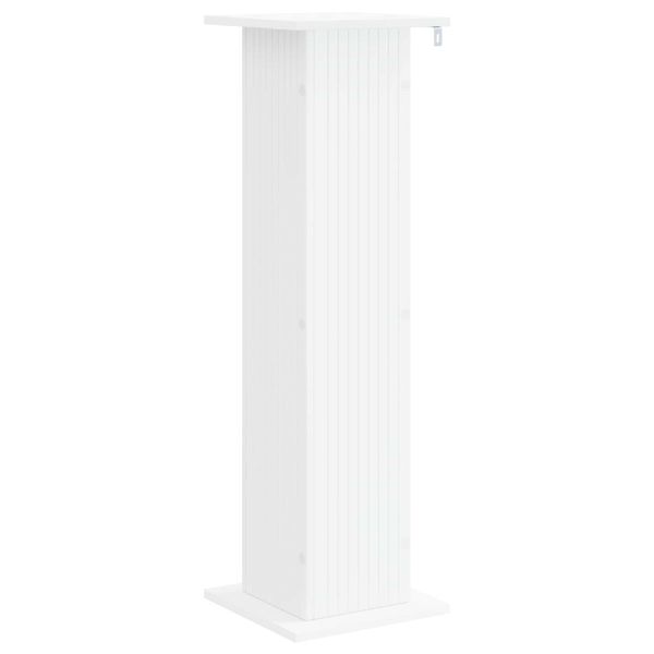 Стойка за растения Бяло 30,5 x 30 x 100,5 см