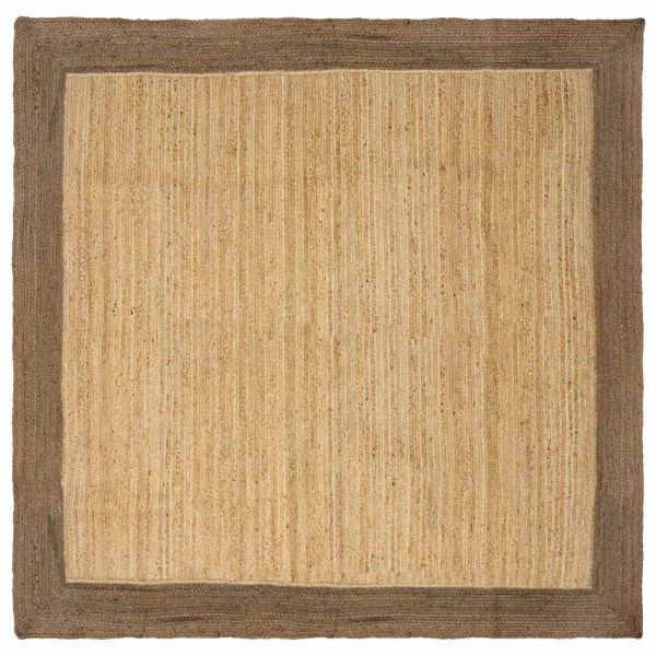 Килим за площ Сиво 200 x 200 cm юта