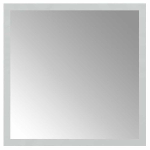 LED огледало за баня, 30x30 см