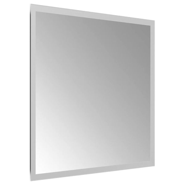 LED огледало за баня, 40x40 см