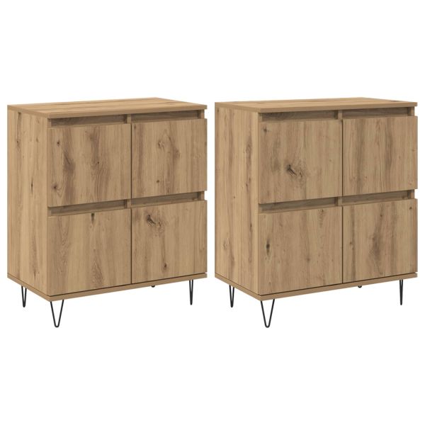 Скейдбордове 2 pcs дъб артизан