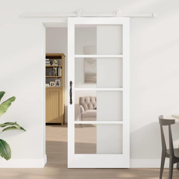 Преплъзваща се врата ORKDAL 83 x 202 см Бяло