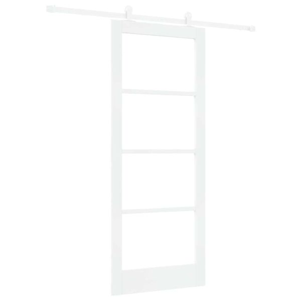 Преплъзваща се врата ORKDAL 83 x 202 см Бяло