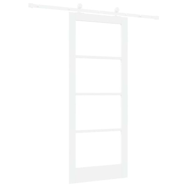 Преплъзваща се врата ORKDAL 83 x 202 см Бяло
