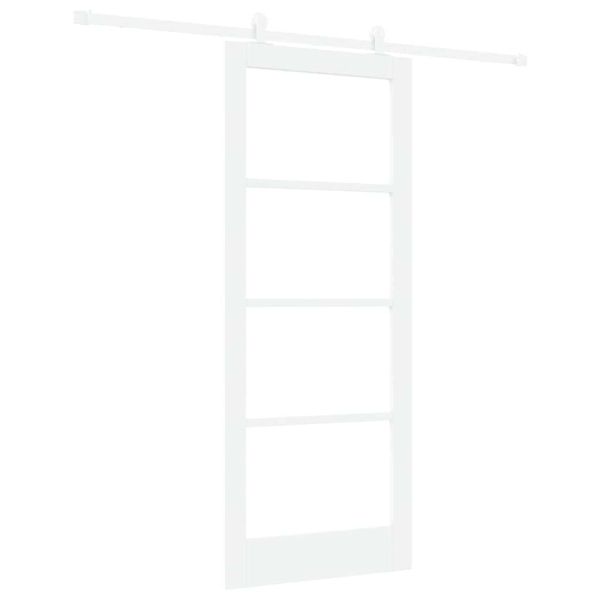 Преплъзваща се врата ORKDAL 83 x 202 см Бяло