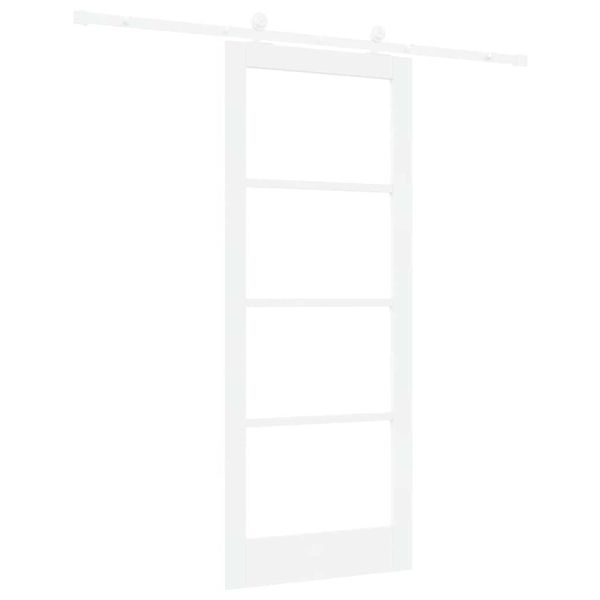 Преплъзваща се врата ORKDAL 83 x 202 см Бяло