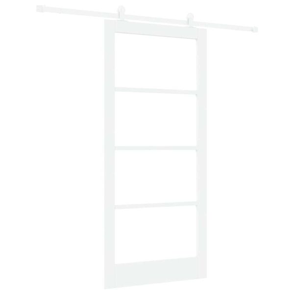 Преплъзваща се врата ORKDAL 93 x 202 см Бяло