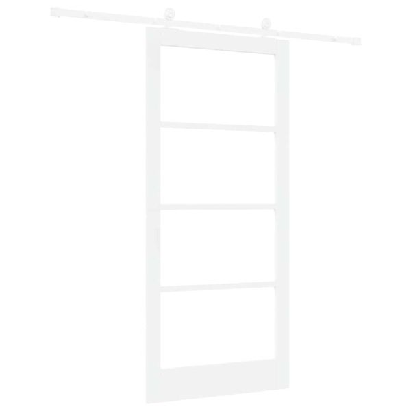 Преплъзваща се врата ORKDAL 93 x 202 см Бяло
