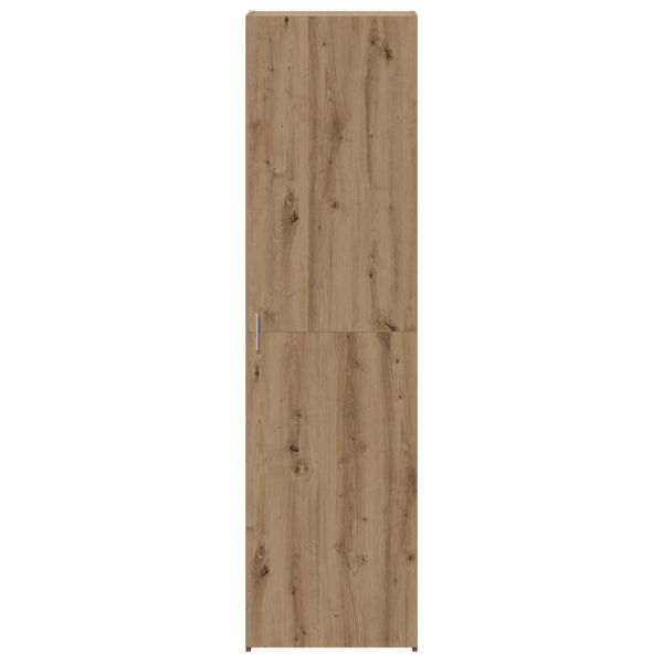 Висок шкаф 2 pcs Дъб 50 x 42,5 x 185 см