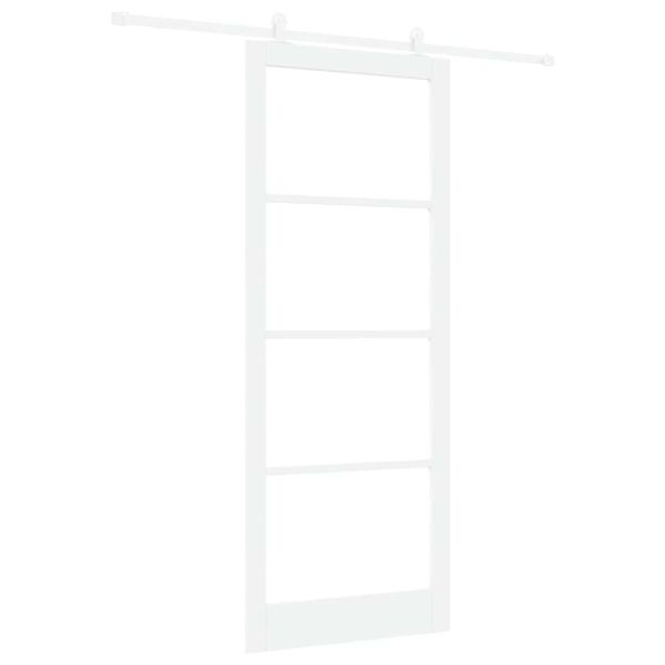 Преплъзваща се врата ORKDAL 93 x 232 см Бяло
