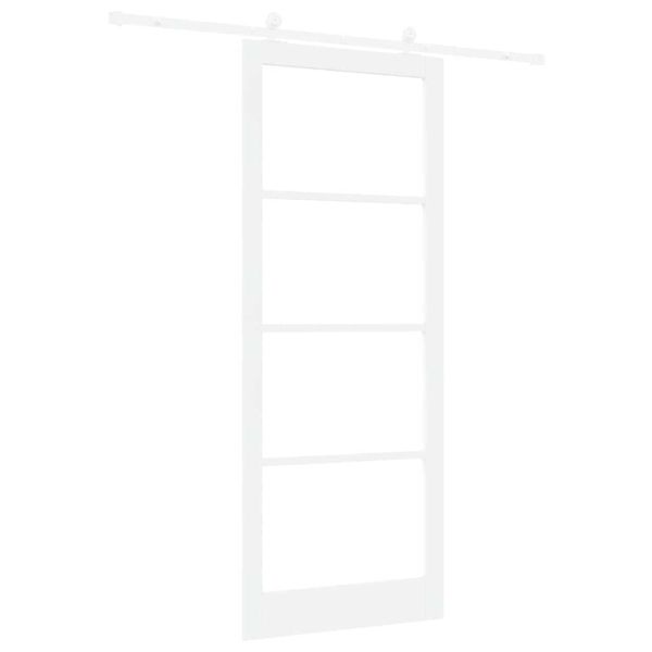 Преплъзваща се врата ORKDAL 93 x 232 см Бяло