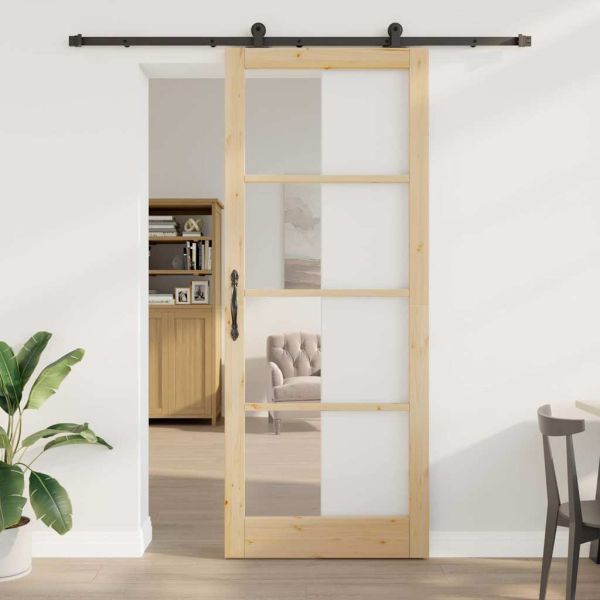 Преплъзваща се врата ORKDAL Естествен 93 x 232 см